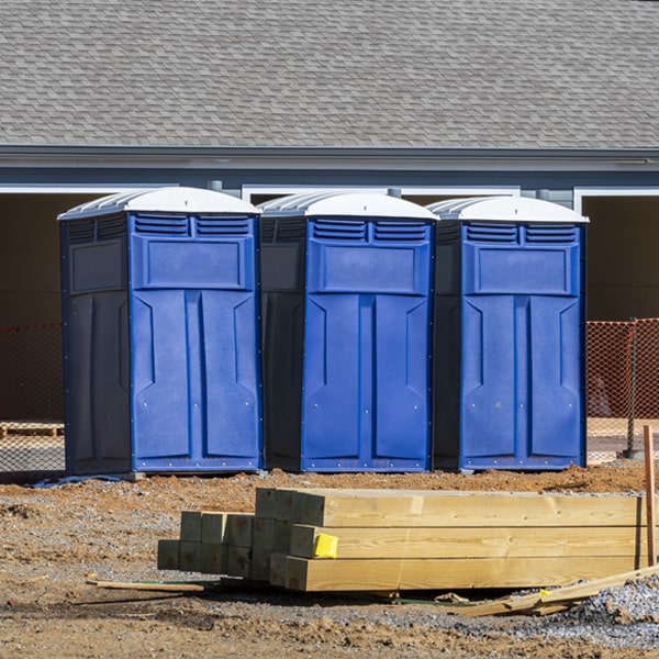 what is the maximum capacity for a single porta potty in Johnsonburg New Jersey